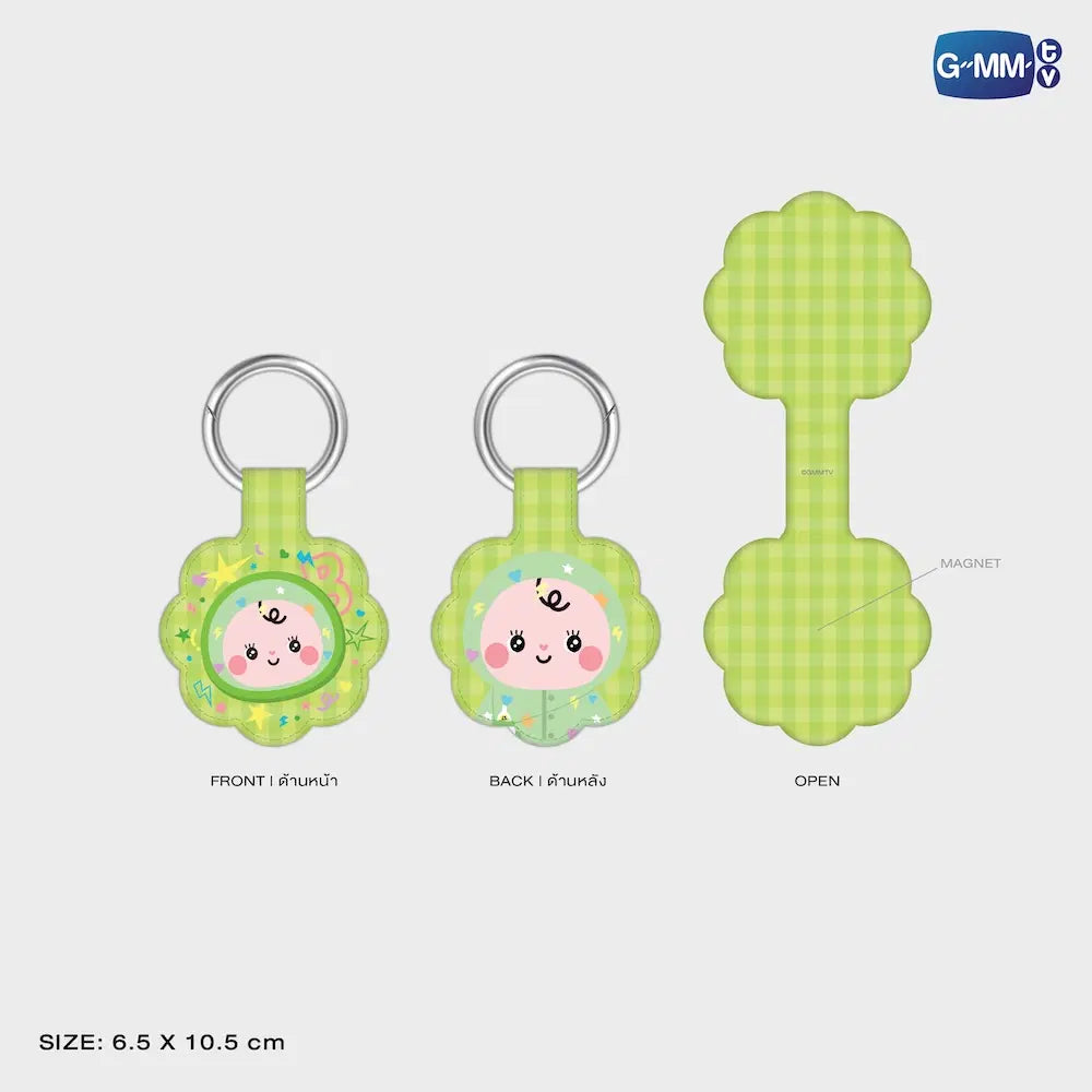 (Preorder) Babii INF26 Character Magnetic Utility Clip Keychain