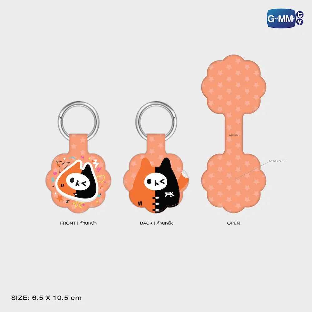 (Preorder) Yuzu Mumu INF26 Character Magnetic Utility Clip Keychain