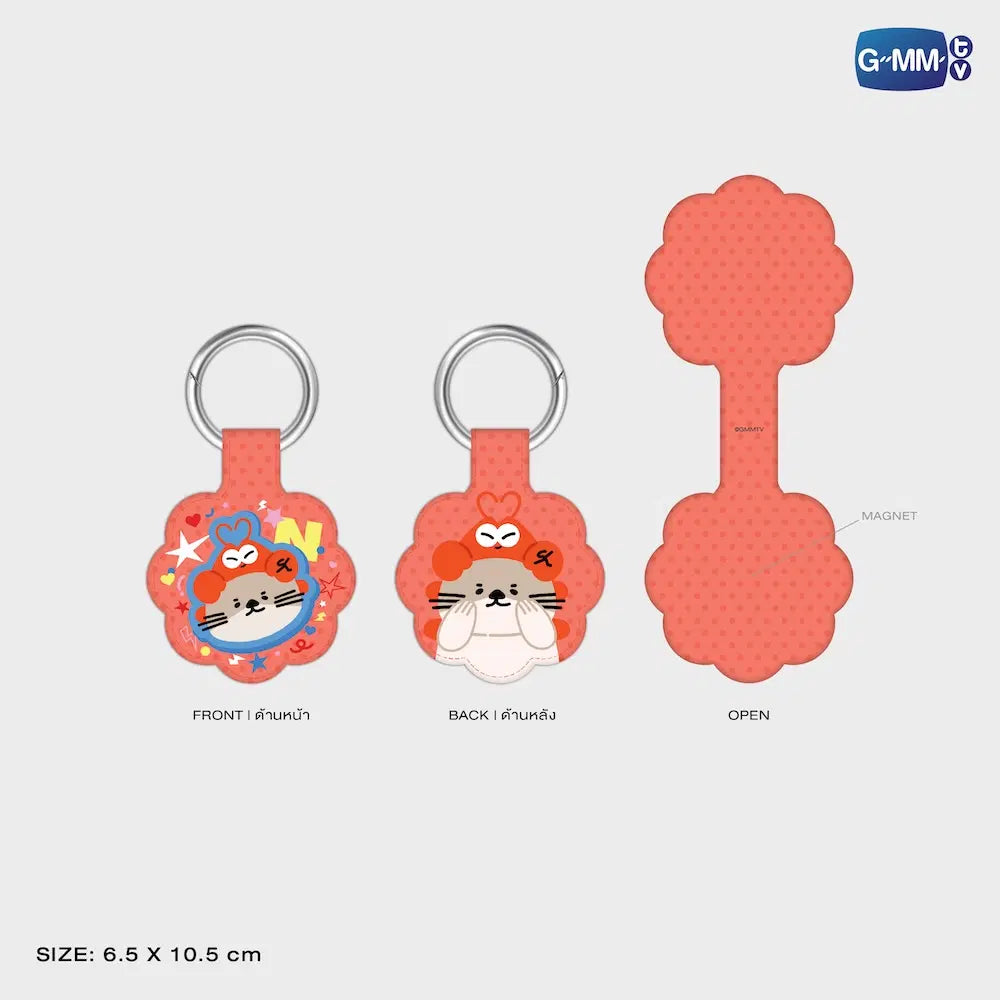 (Preorder) Nong Nooong INF26 Character Magnetic Utility Clip Keychain