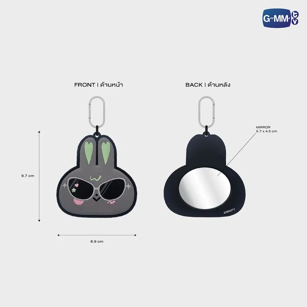 (Preorder) Metaa INF26 Character Mirror Keychain