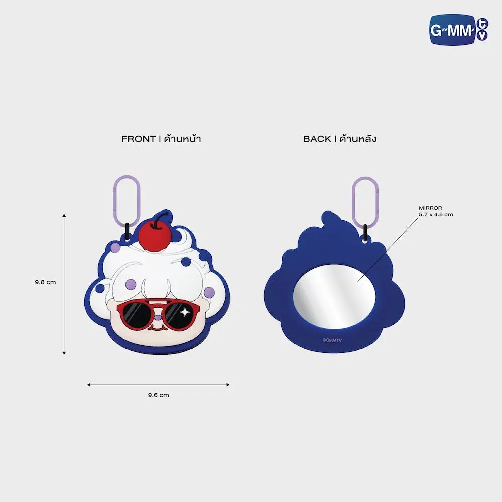 (Preorder) Nilknhake INF26 Character Mirror Keychain