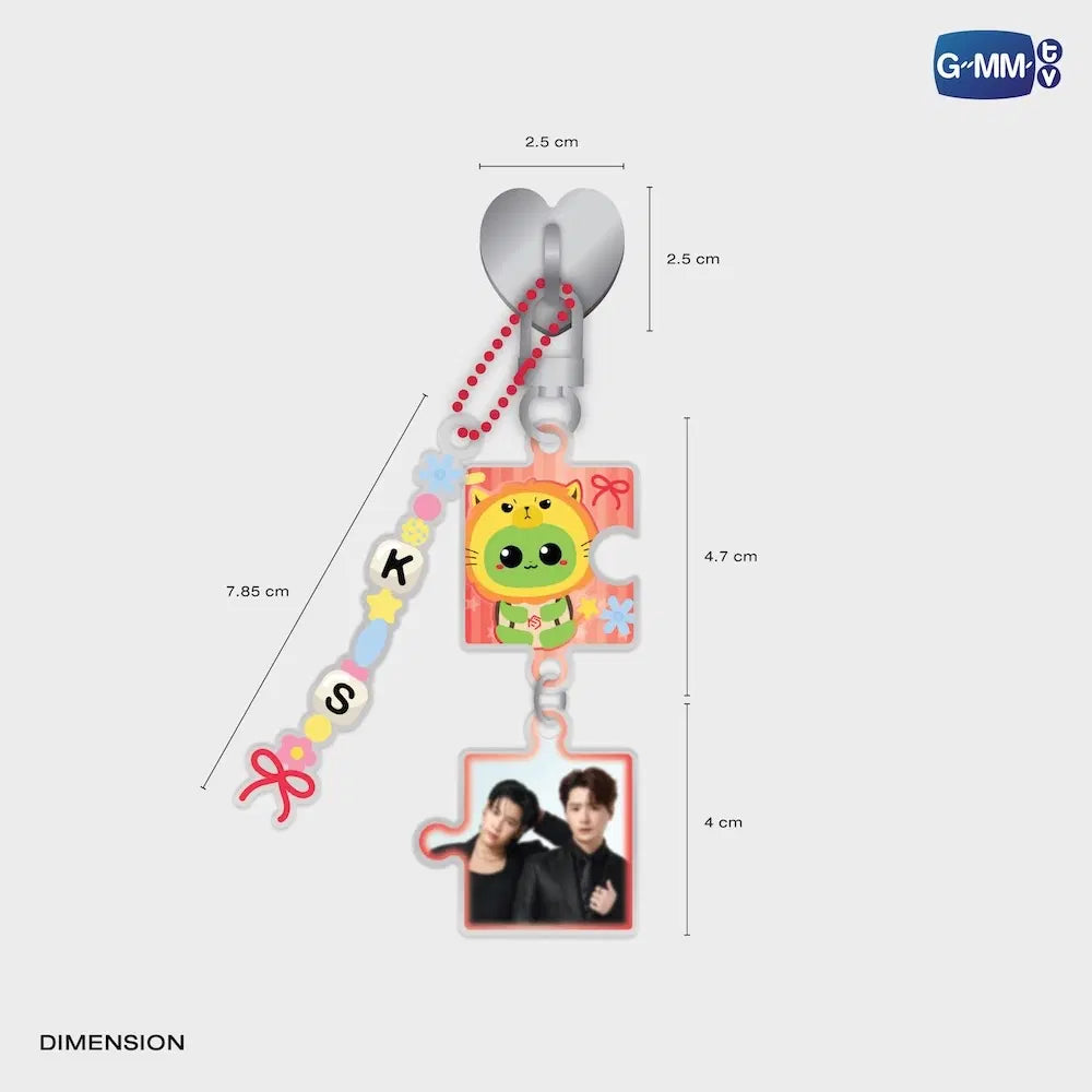 (Preorder) KristSingto Book Fair 11 Phone Buckle