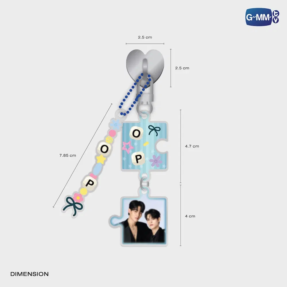 (Preorder) OhmPoon Book Fair 11 Phone Buckle