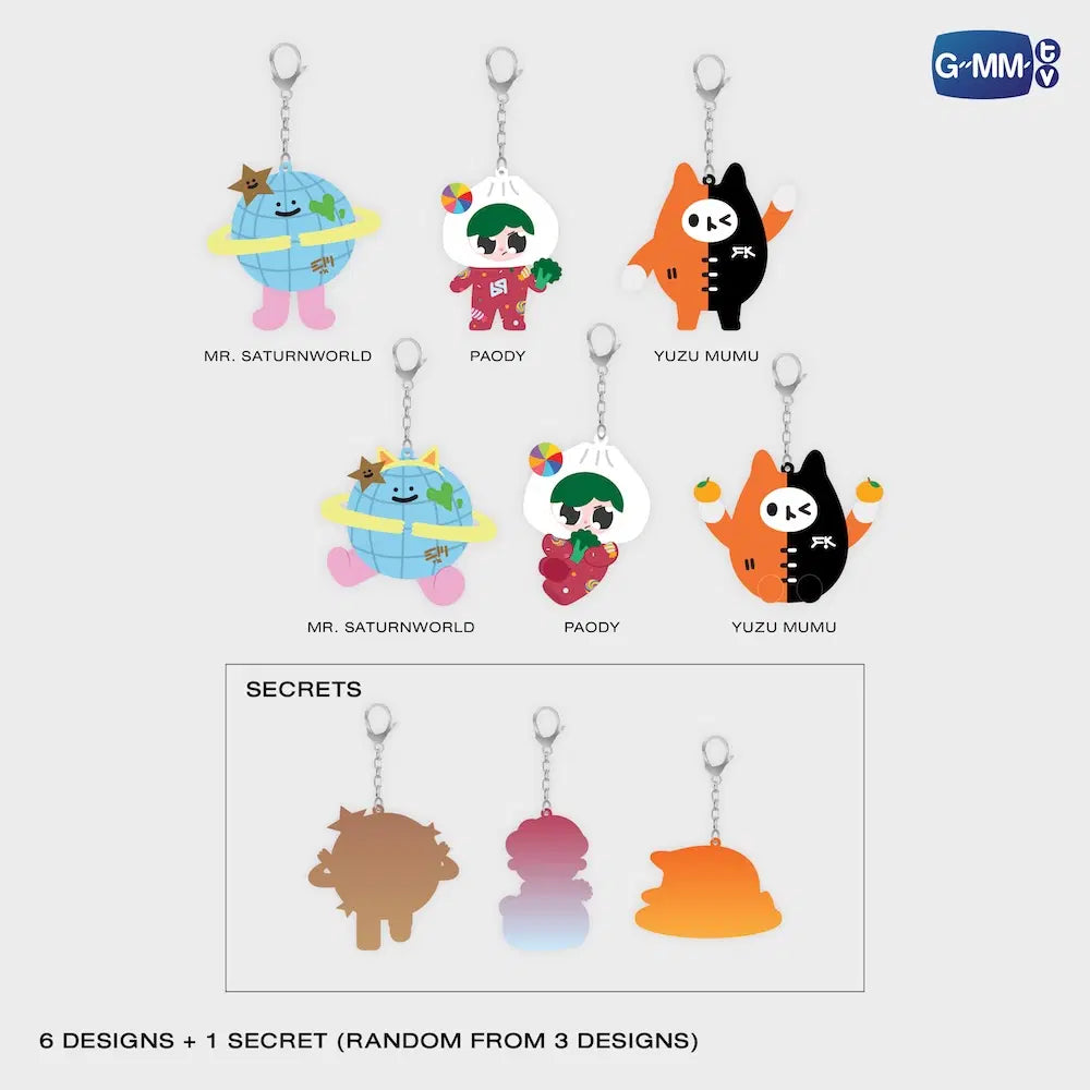 Feel Fan Fun 26 Random Keychain