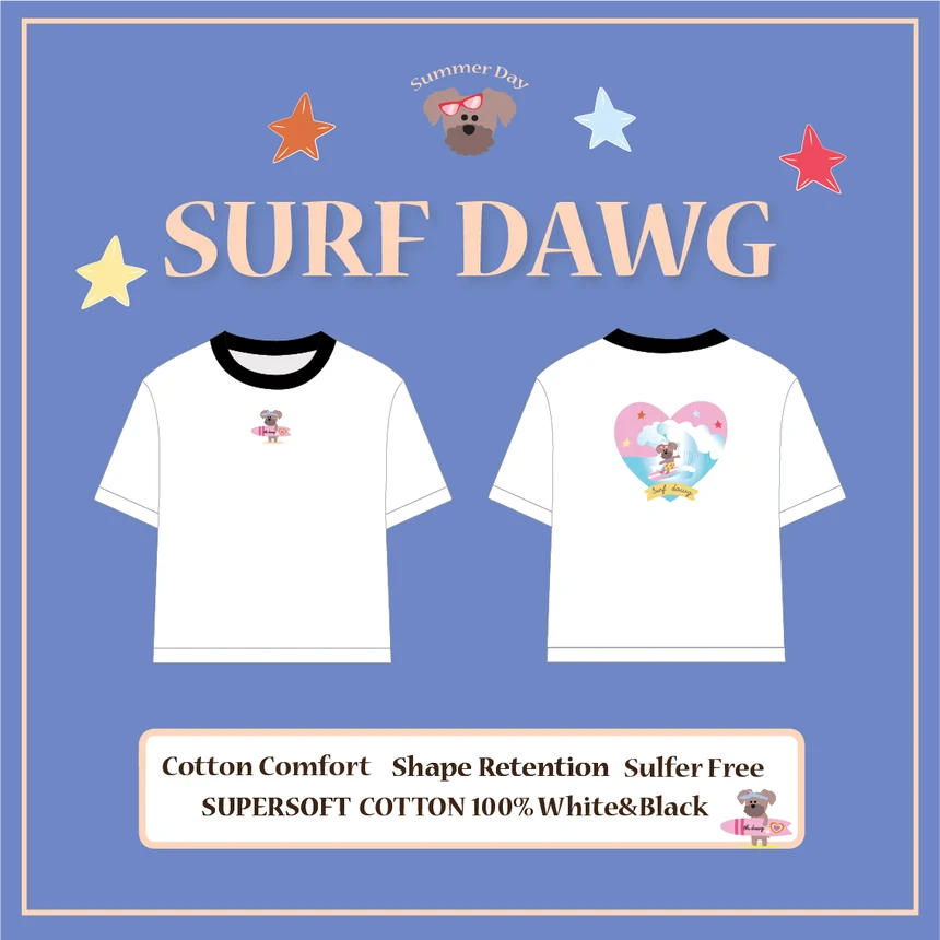 Sea Surf Dawg Tee