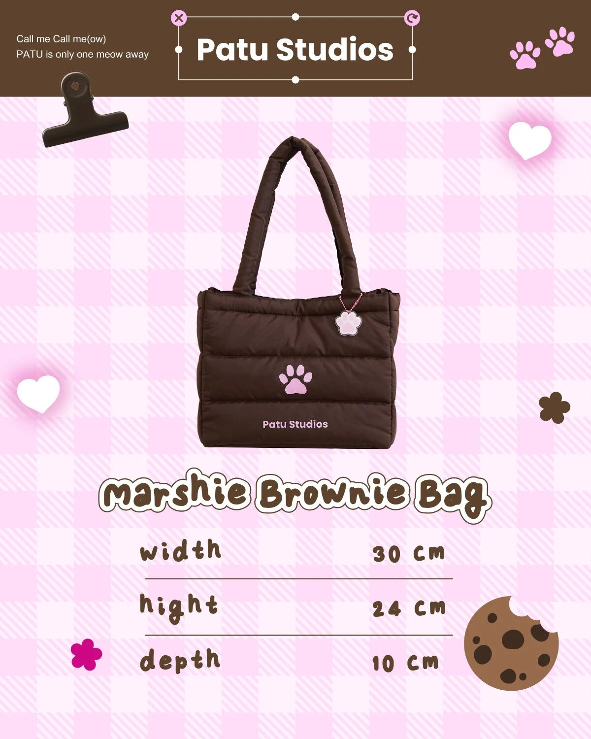 (Preorder) Boom ImeowPATU Fluffy Bag