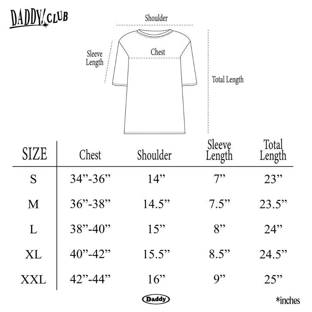 (Preorder) Phuwin Daddy Club I Hate Fridays T-shirt
