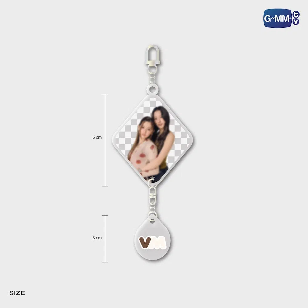ViewMim Girls Rule Acrylic Keychain