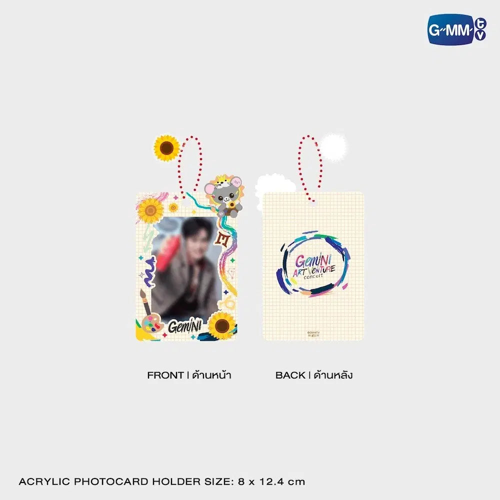 (Preorder) Look Khunnoo Acrylic Card Holder (Gemini Version)