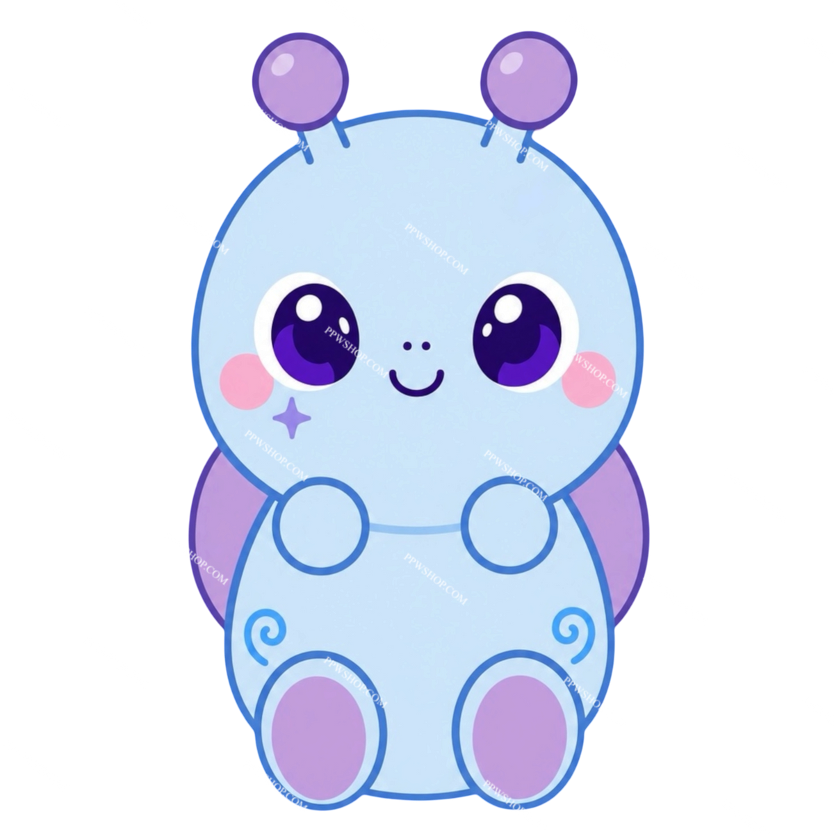 Alinor Sitting Sticker 3”
