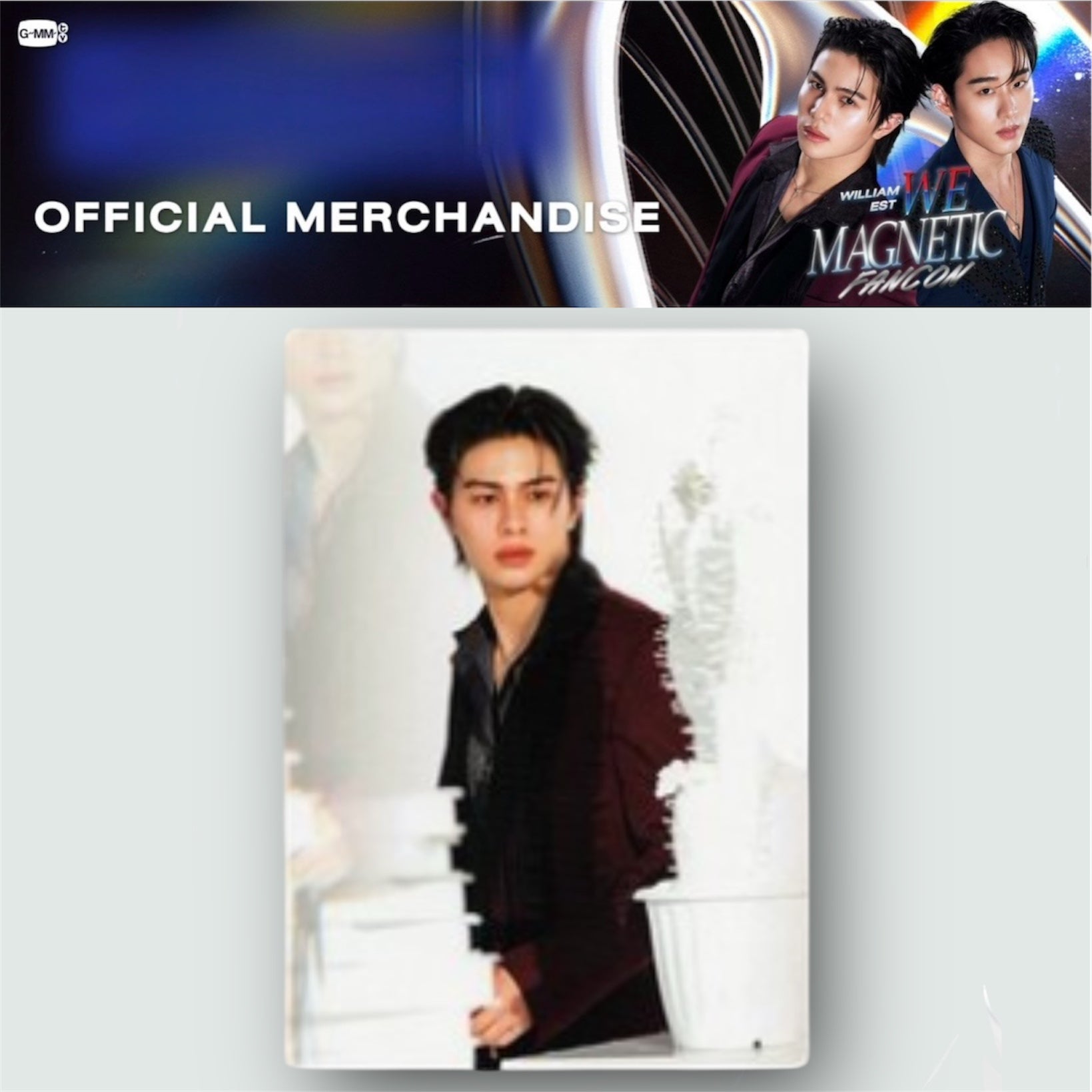 William Photocard | We Magnetic Series