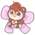 Guinzly Bow Sticker 3”