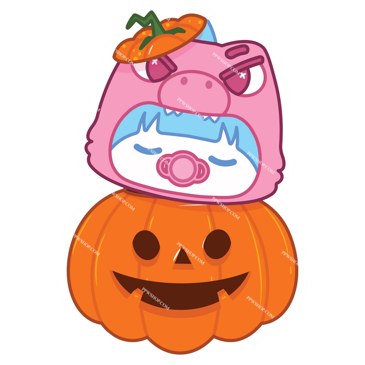 Heartdy Halloween Sticker 3”
