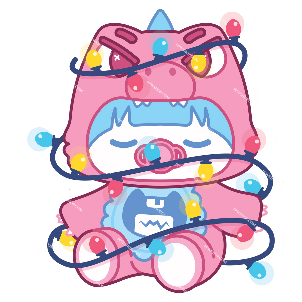 Heartdy Christmas Sticker 3”