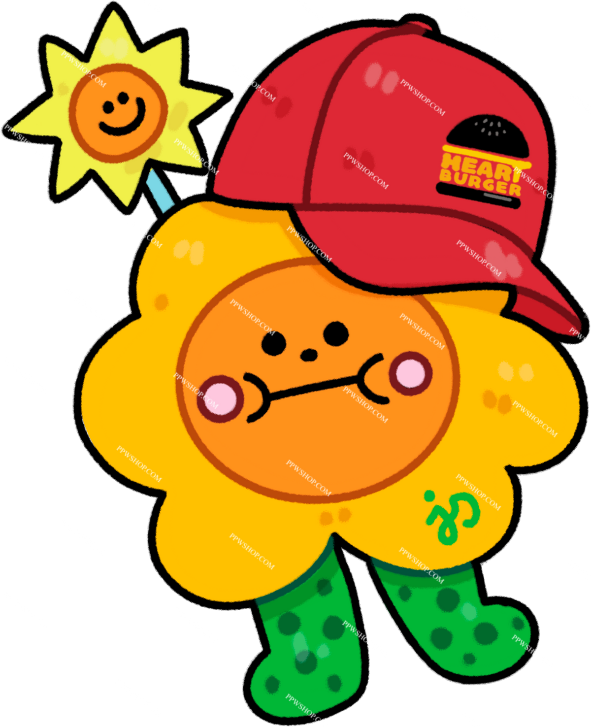 Jaidee Heart Killers Hat Sticker 3”