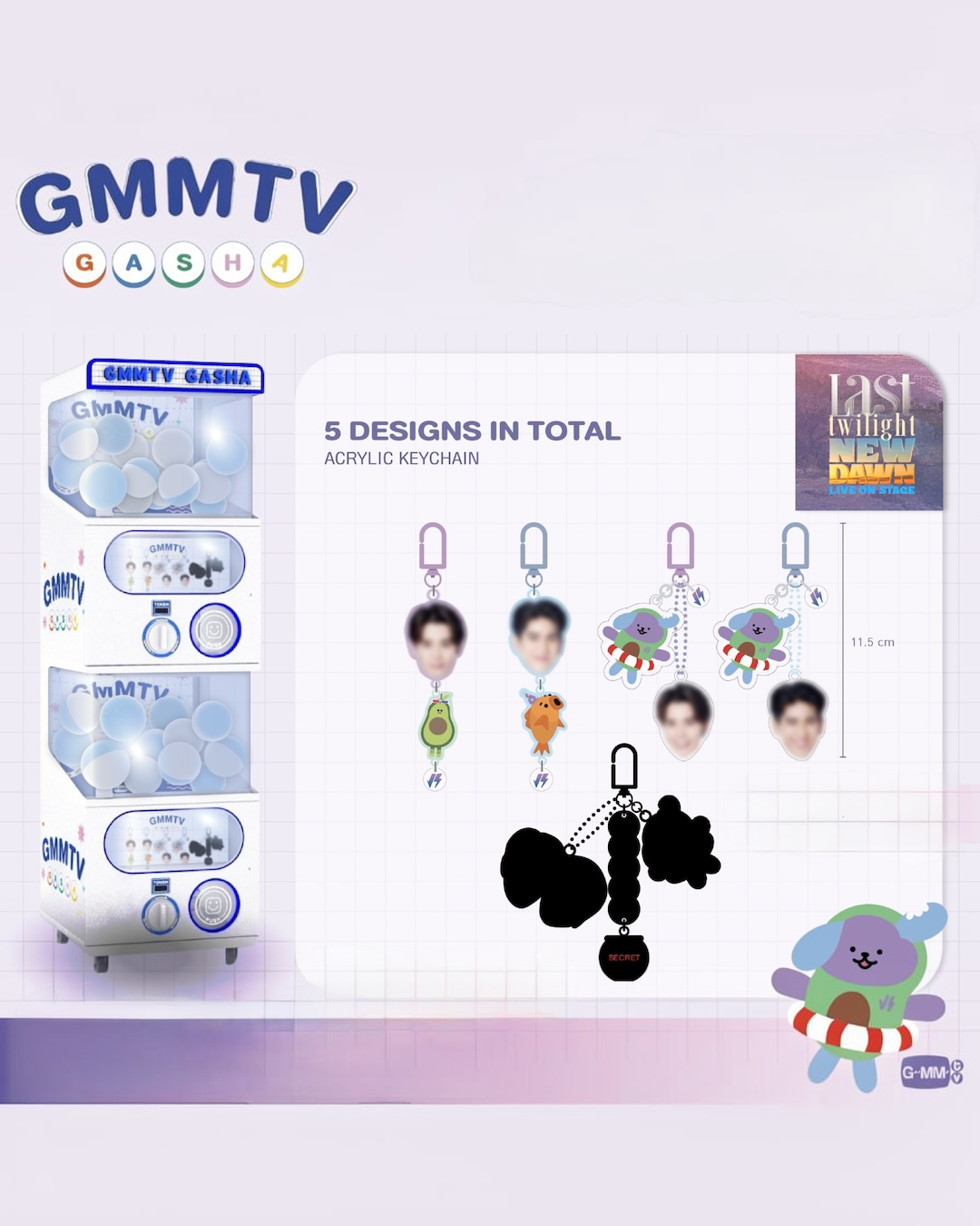 JimmySea Last Twilight A New Dawn Acrylic Keychain Random Gasha