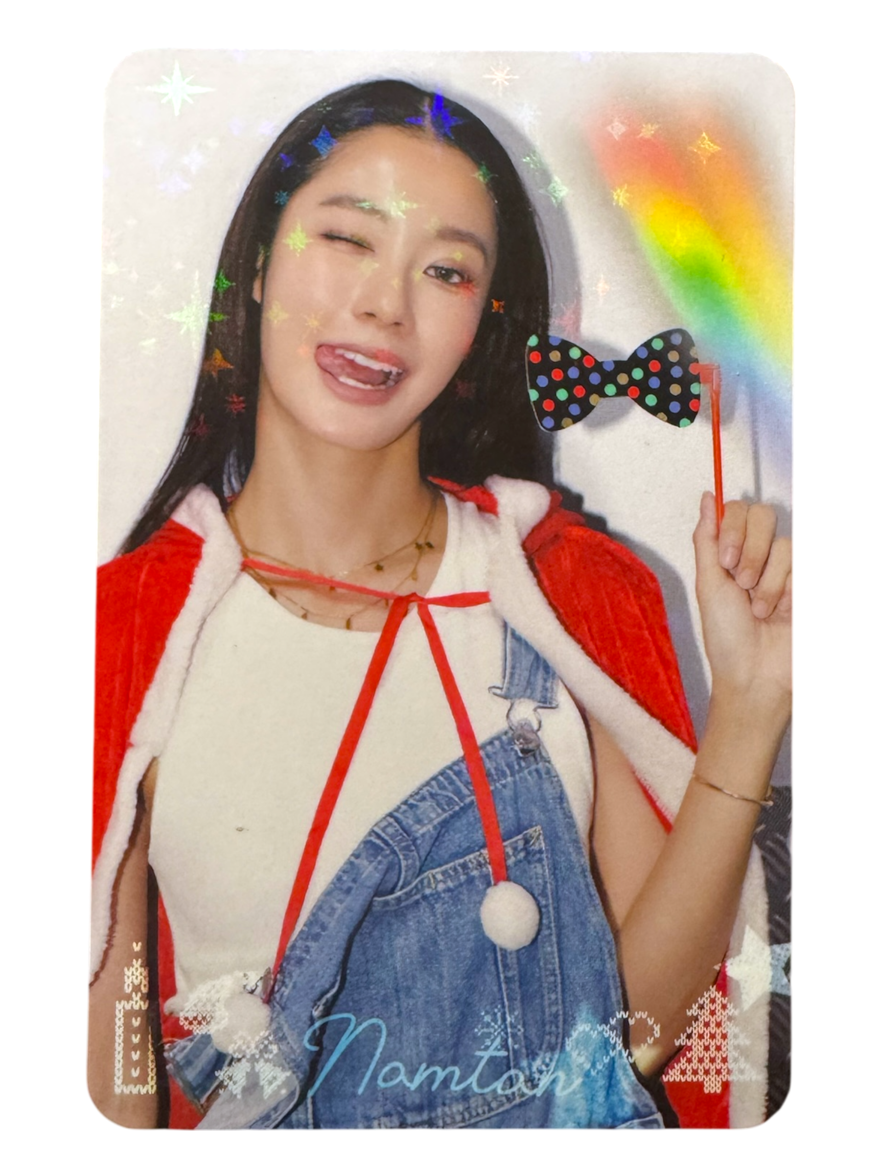 Namtan Christmas Japan 2024 Photocard