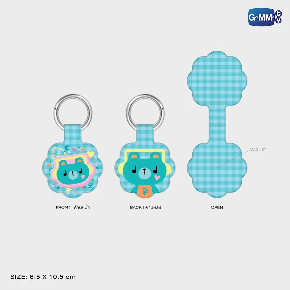 Permpoon INF26 Character Magnetic Utility Clip Keychain