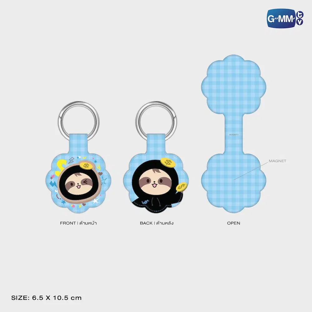 Samruay INF26 Character Magnetic Utility Clip Keychain