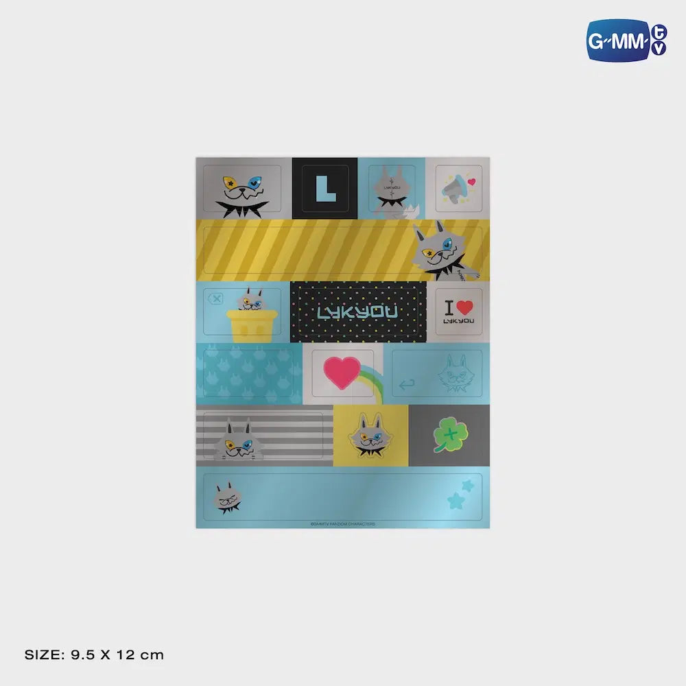 Lykyou Keyboard Stickers