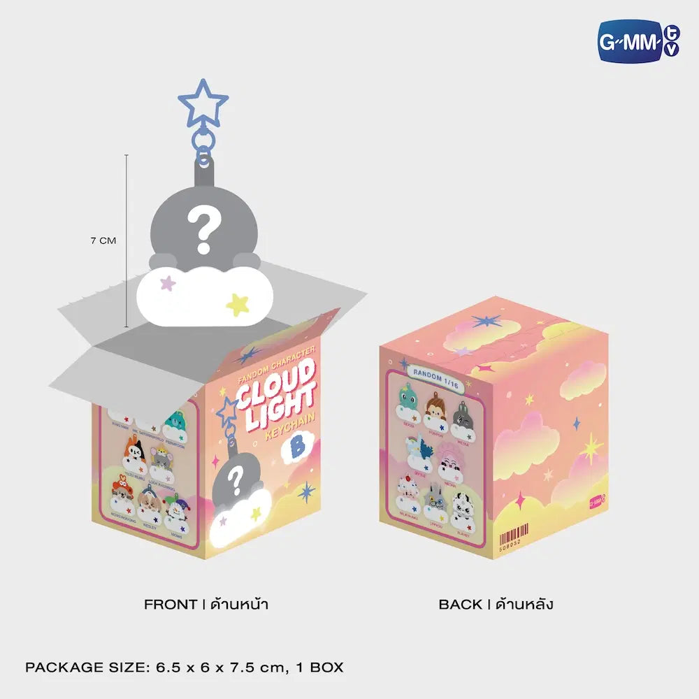 (Preorder) Fanival Fandom Character Random Cloud Light Keychain