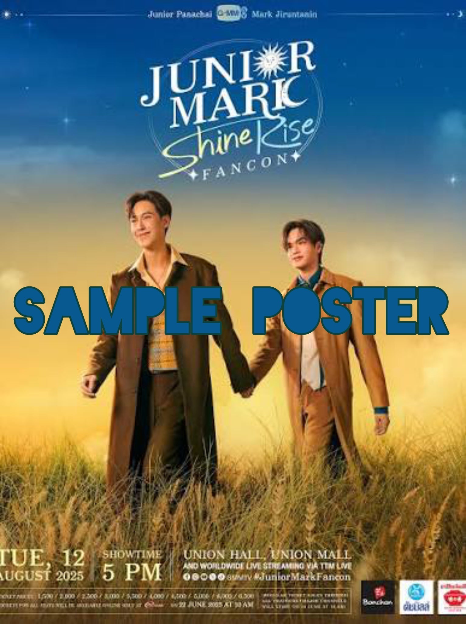 JuniorMark Sunrise Signed Poster