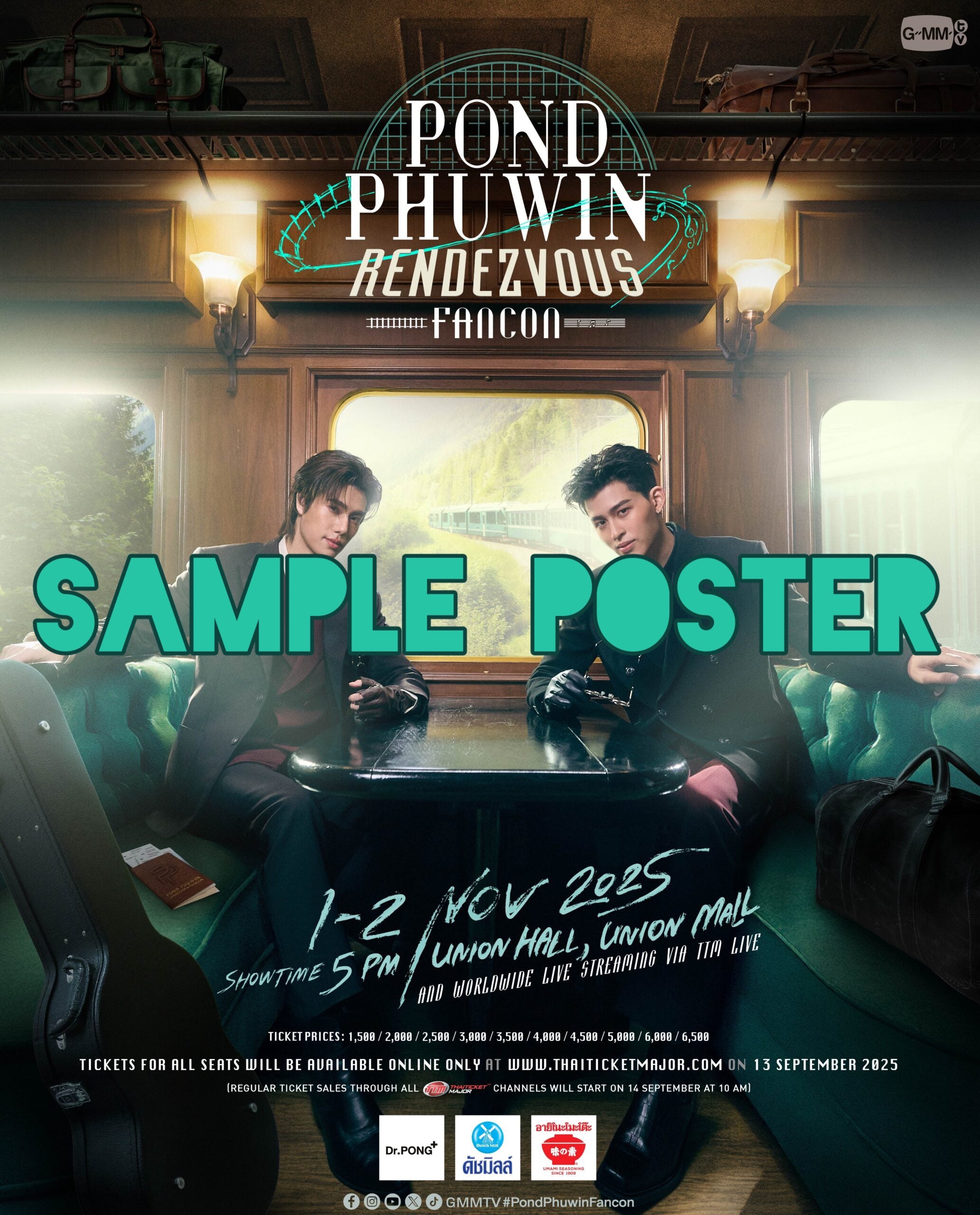 PondPhuwin Rendezvous Signed Poster