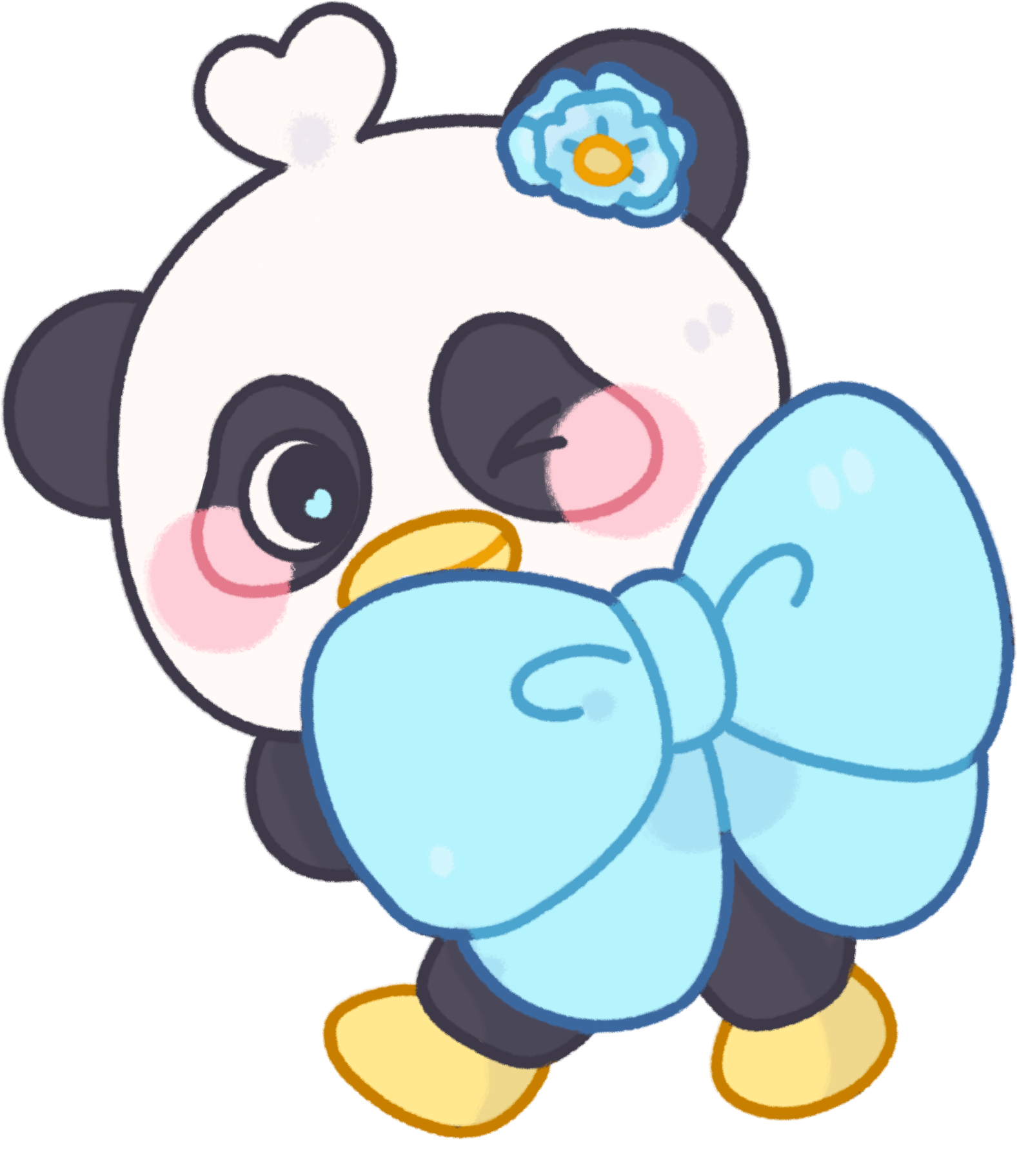 Lunar Bow Sticker 3”