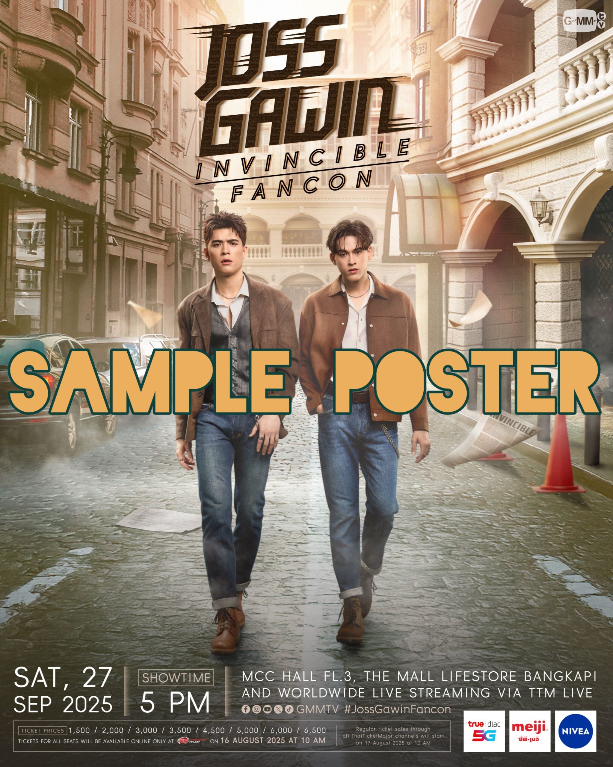 JossGawin Invincible Fancon Signed Poster