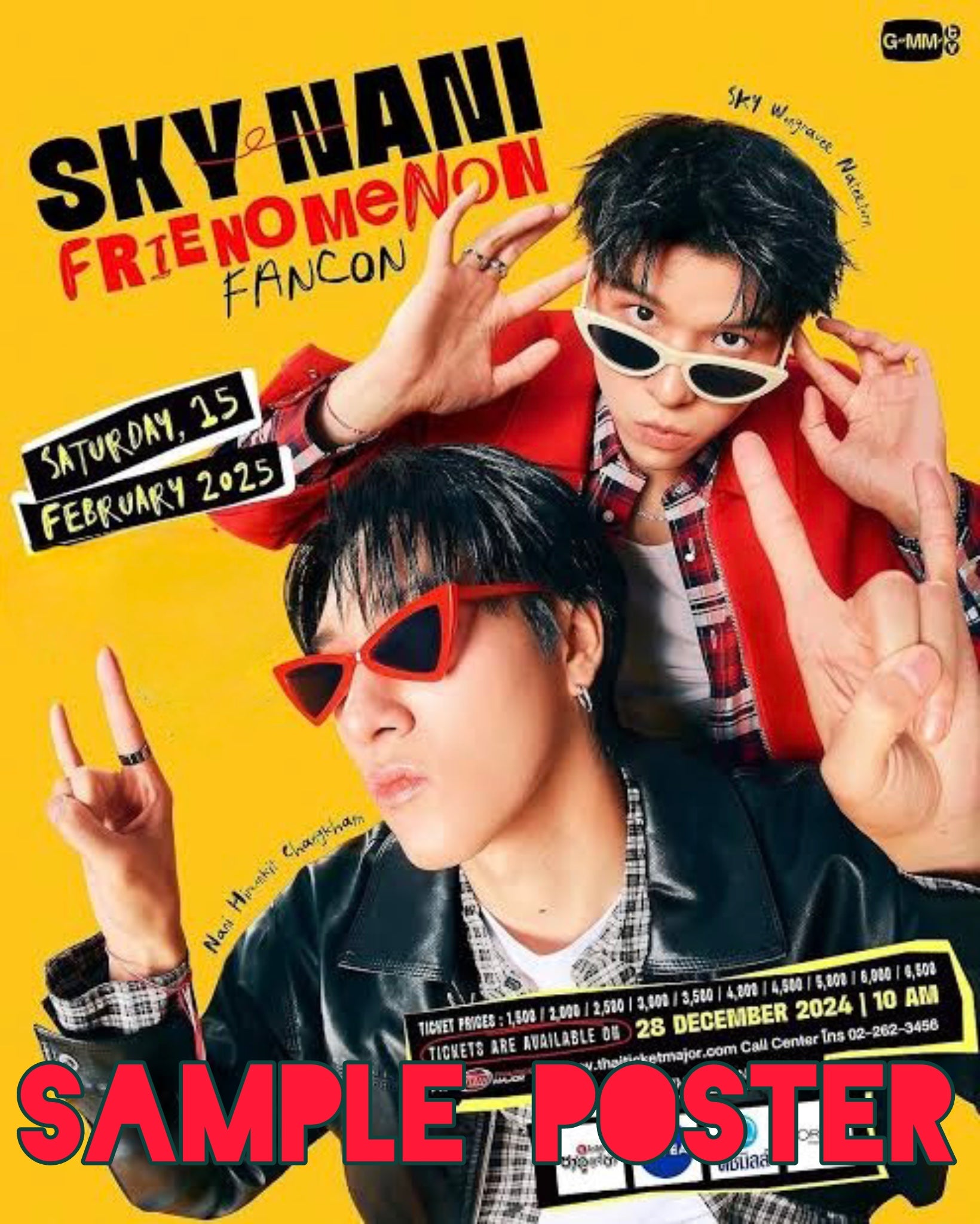 SkyNani Frienomenon Fancon Signed Poster