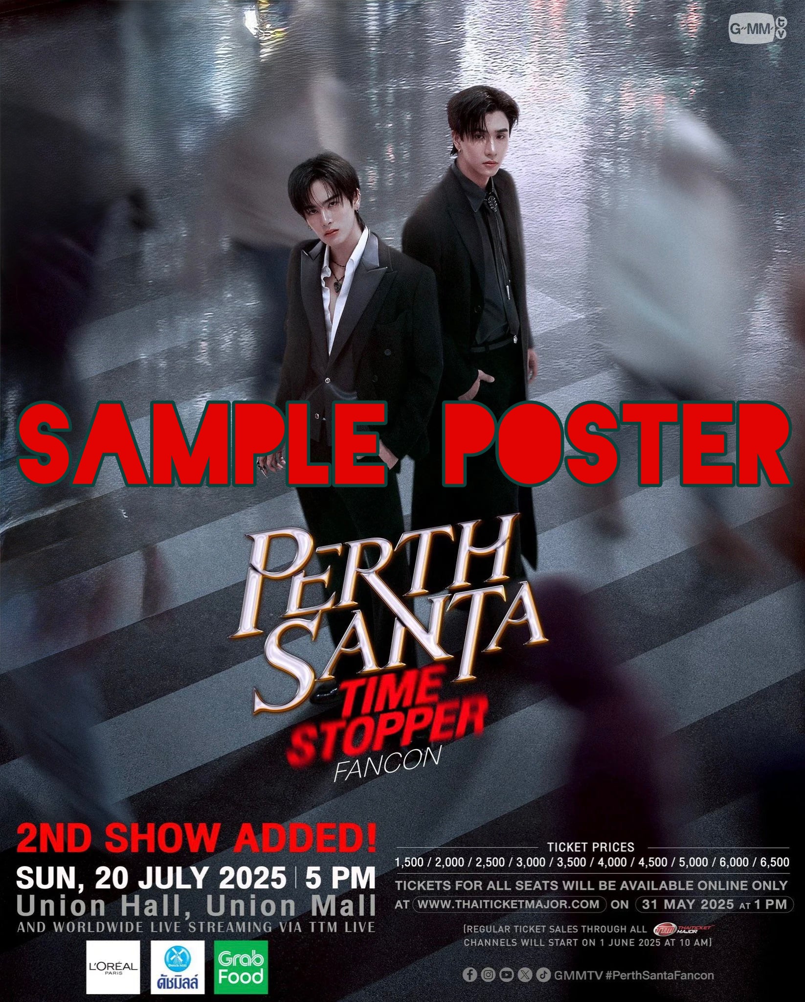 PerthSanta Fancon Signed Poster