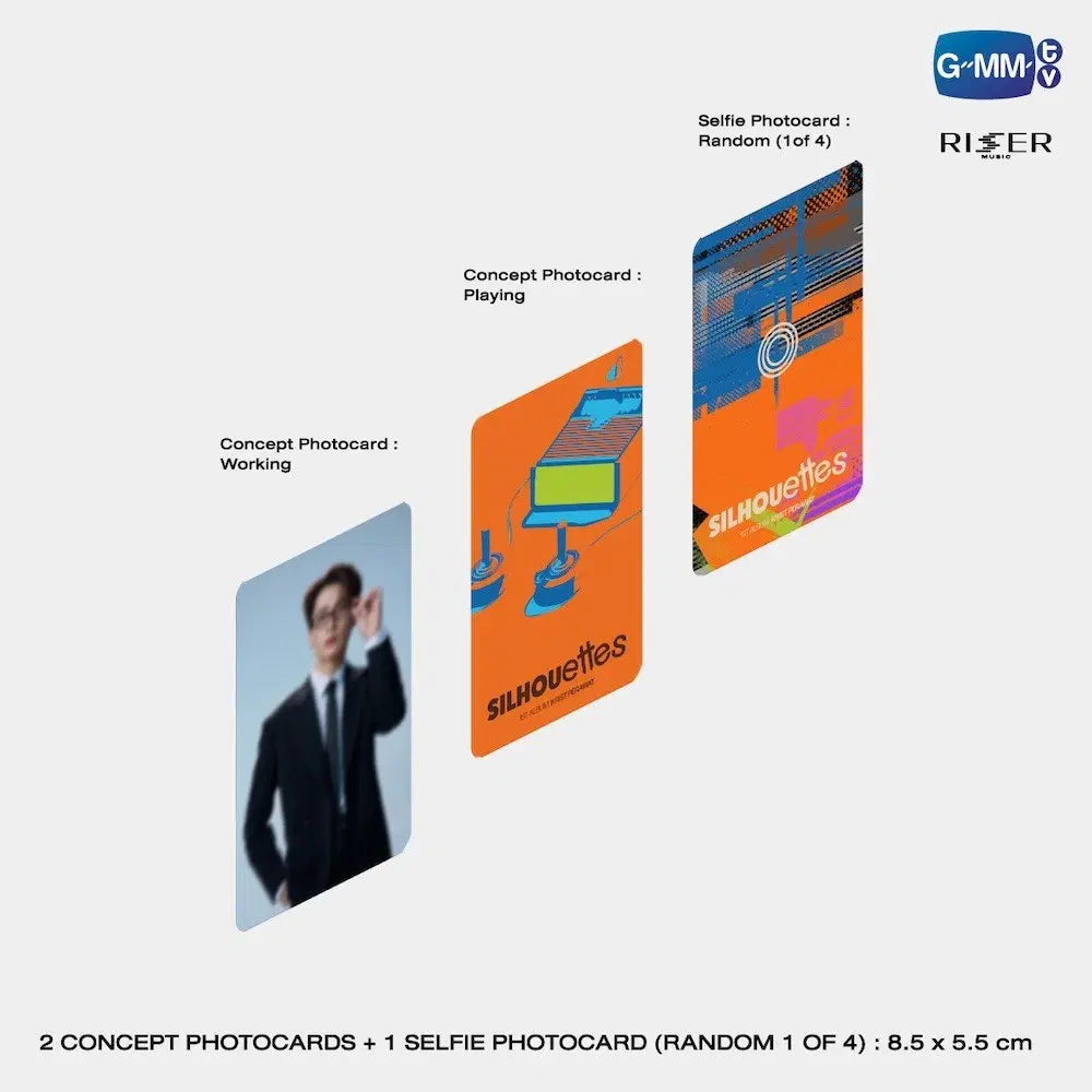 (Preorder) Krist 1st Album SILHOUettes
