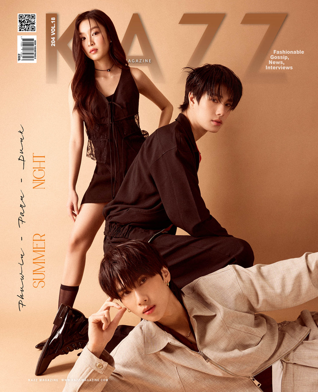 Kazz Magazine 204 - Phuwin Dunk Parn  (Magazine Only)