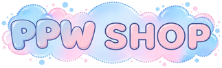 PPWShop wide bubbles logo