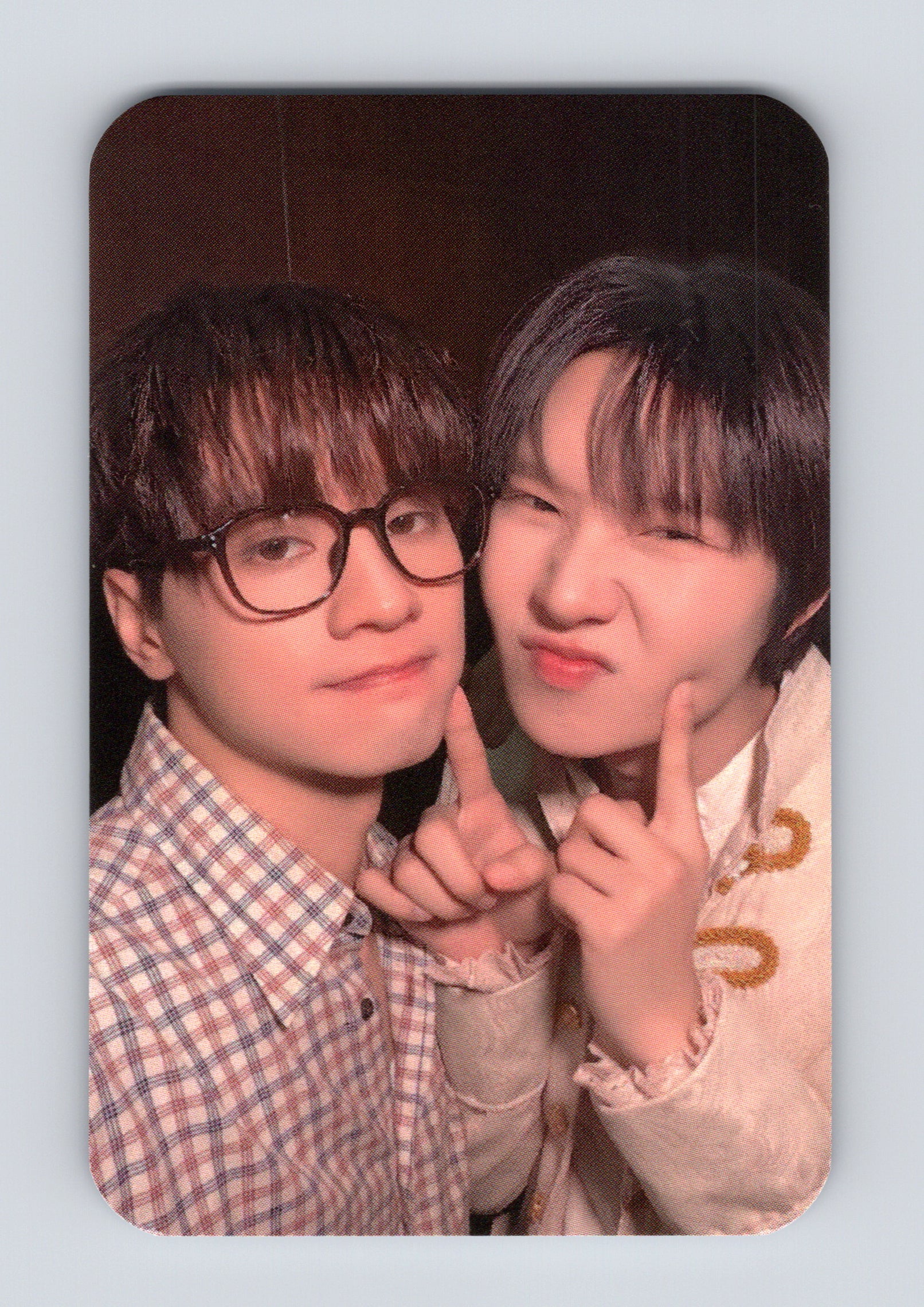 KengNamping Still Holding Up Like the Moon Selfie Photocard