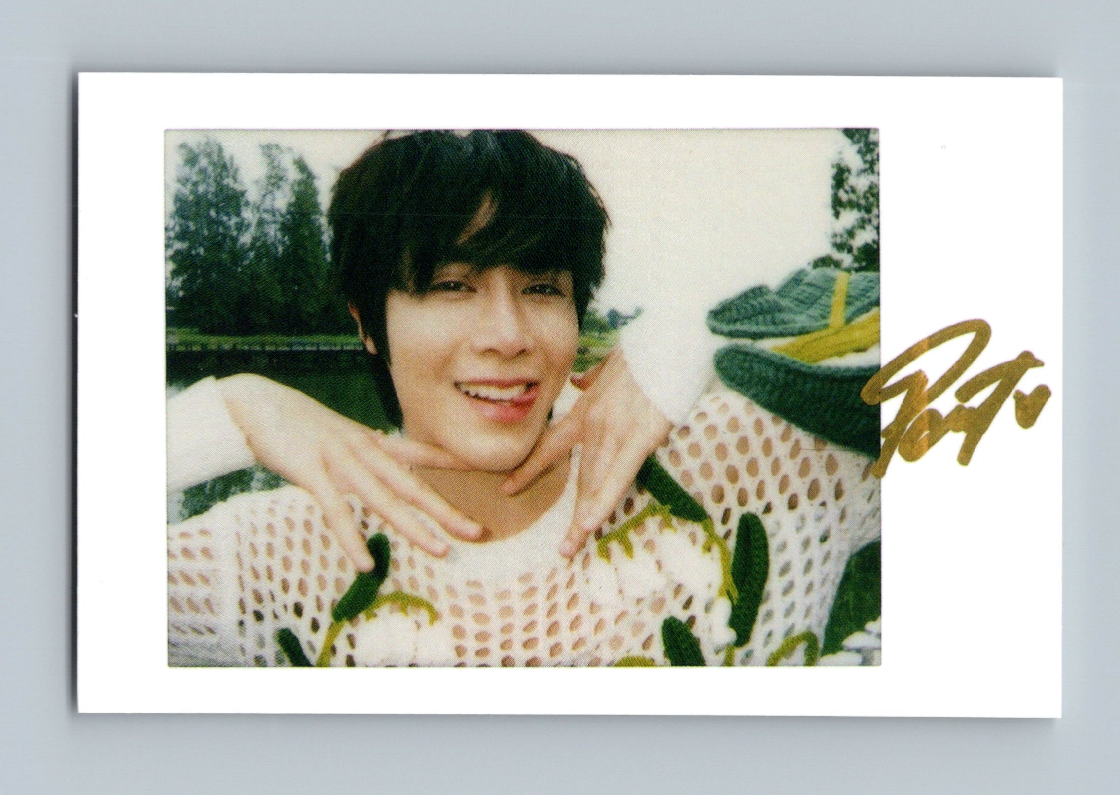 Peat Citter Magazine Polaroid Photocard