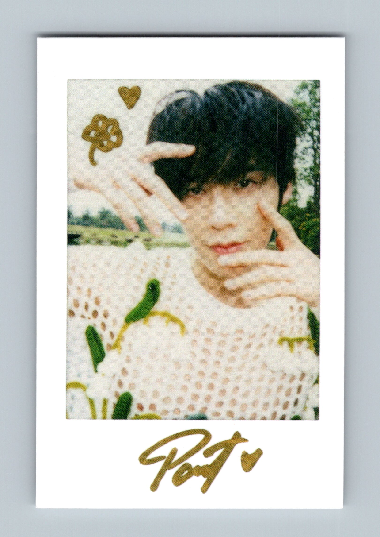 Peat Citter Magazine Polaroid Photocard