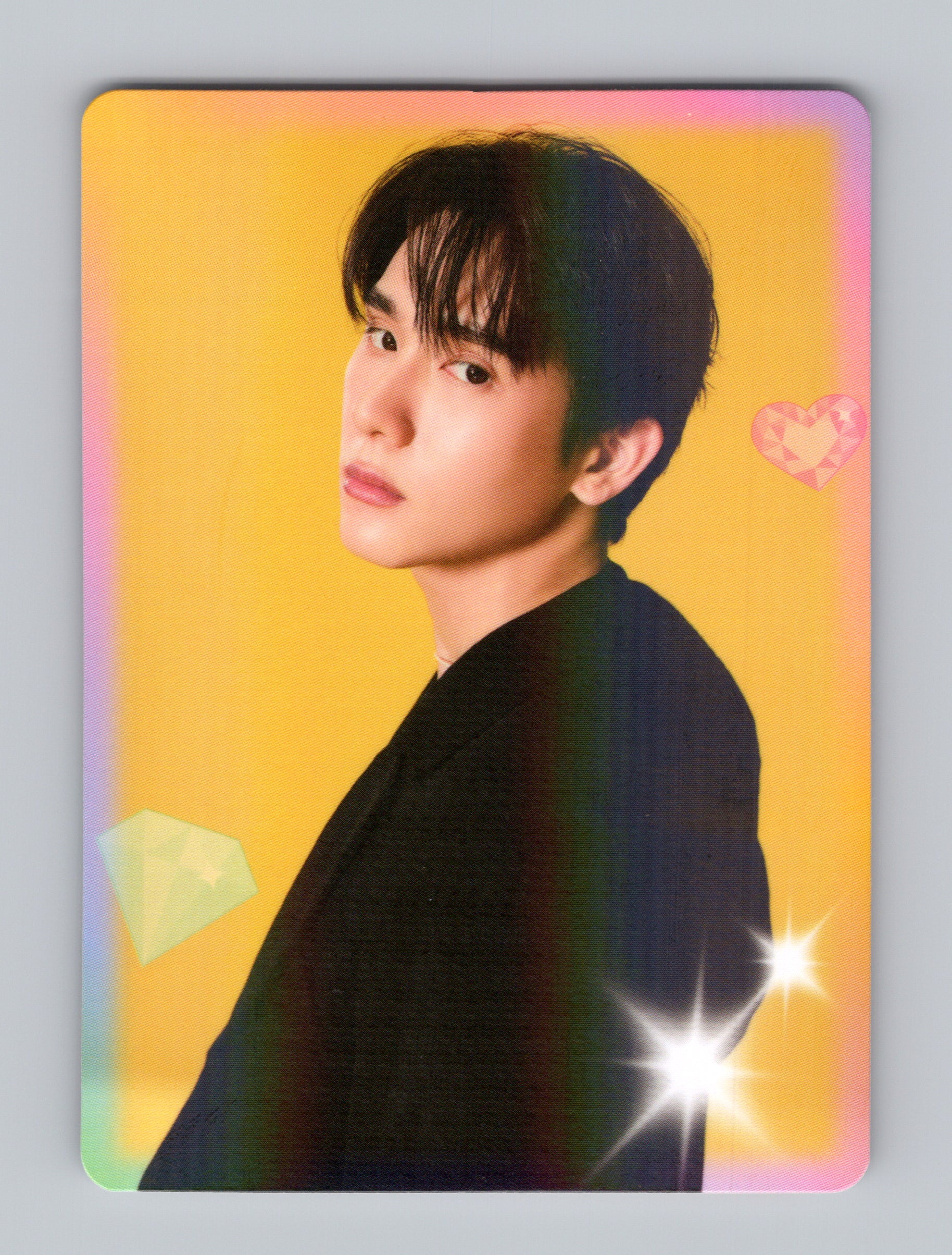 Book Black in Color Photocard