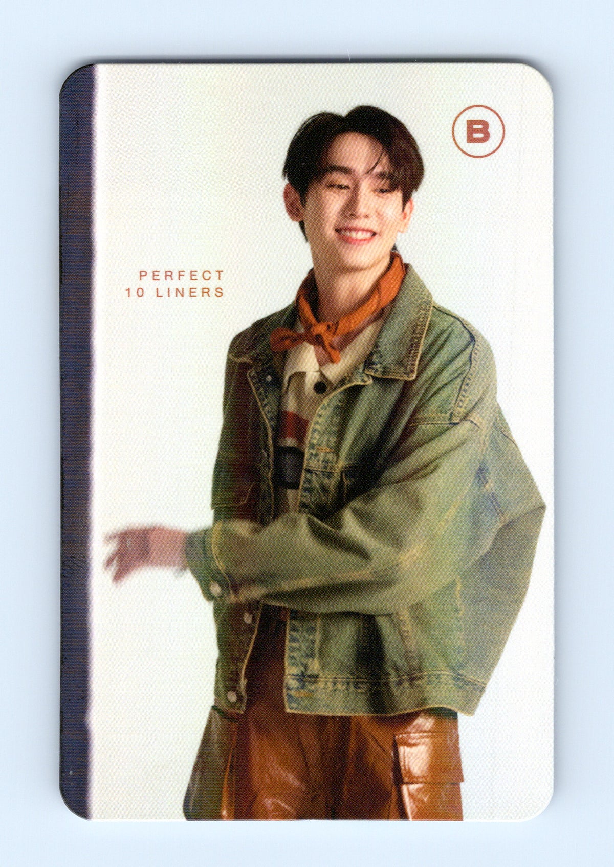 Book Perfect 10 Liners Japan Photocard