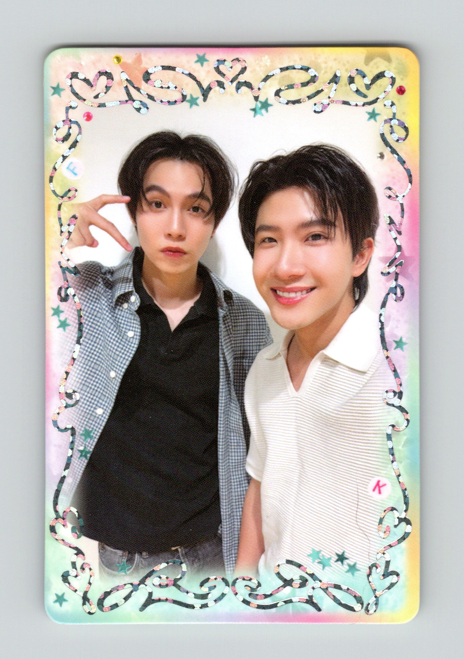 FirstKhaotung Selfie Heart Shot Secret Photocard