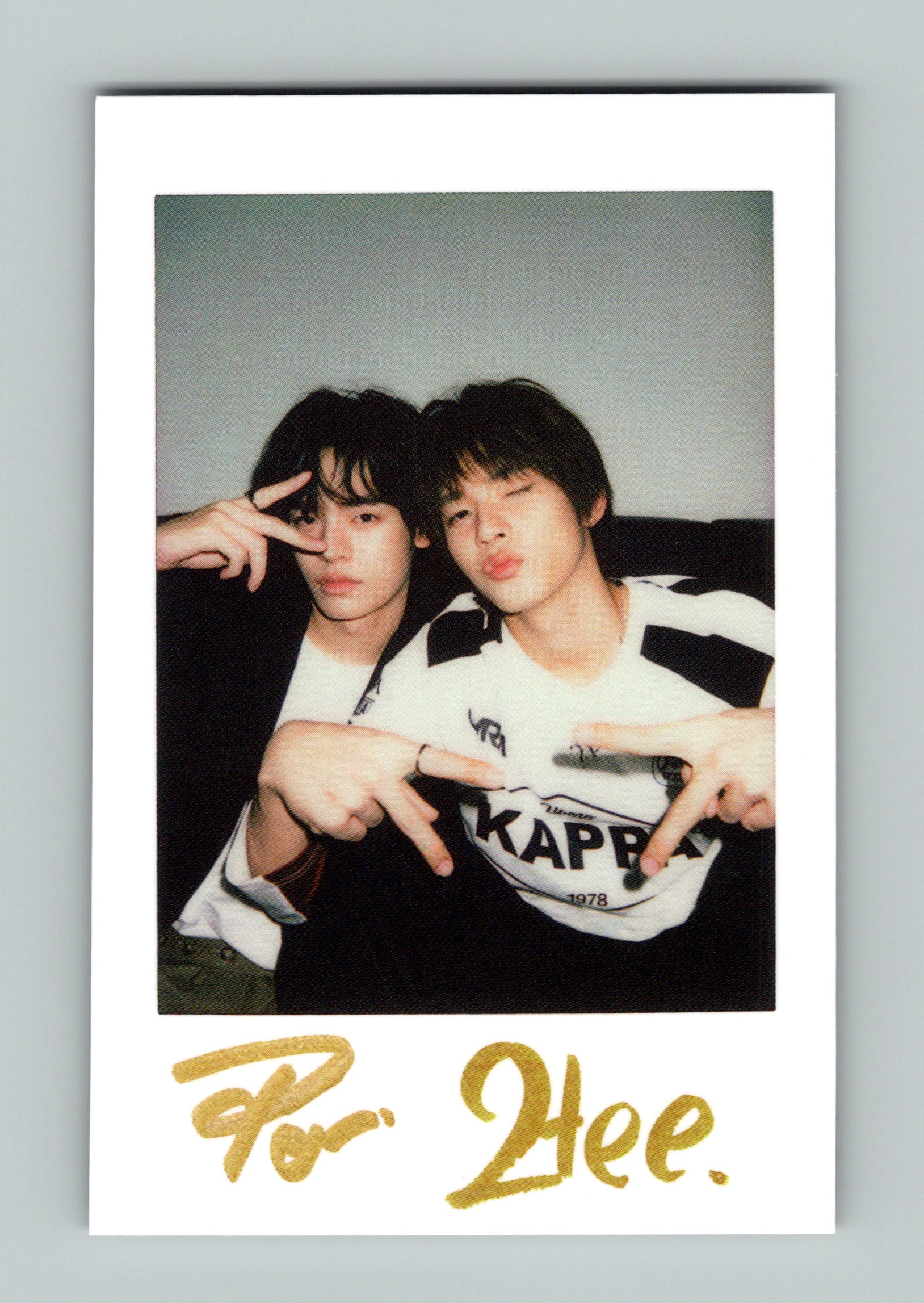 TeeteePor Bella Magazine Polaroid Photocard
