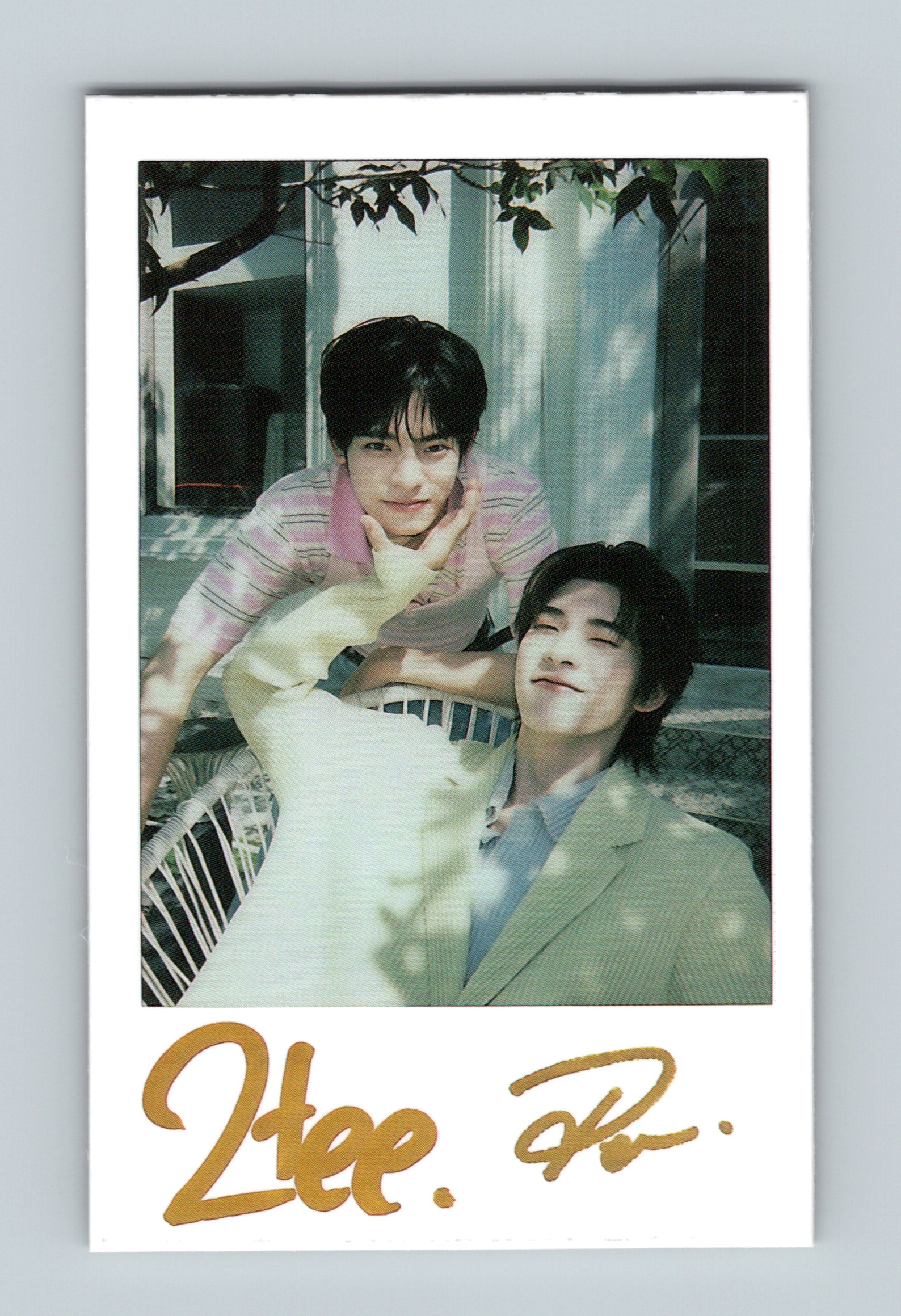 TeeteePor Mingle Magazine Polaroid Photocard