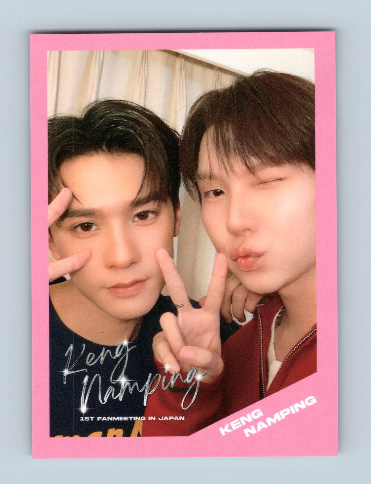 KengNamping 1st Fanmeet in Japan Photocard