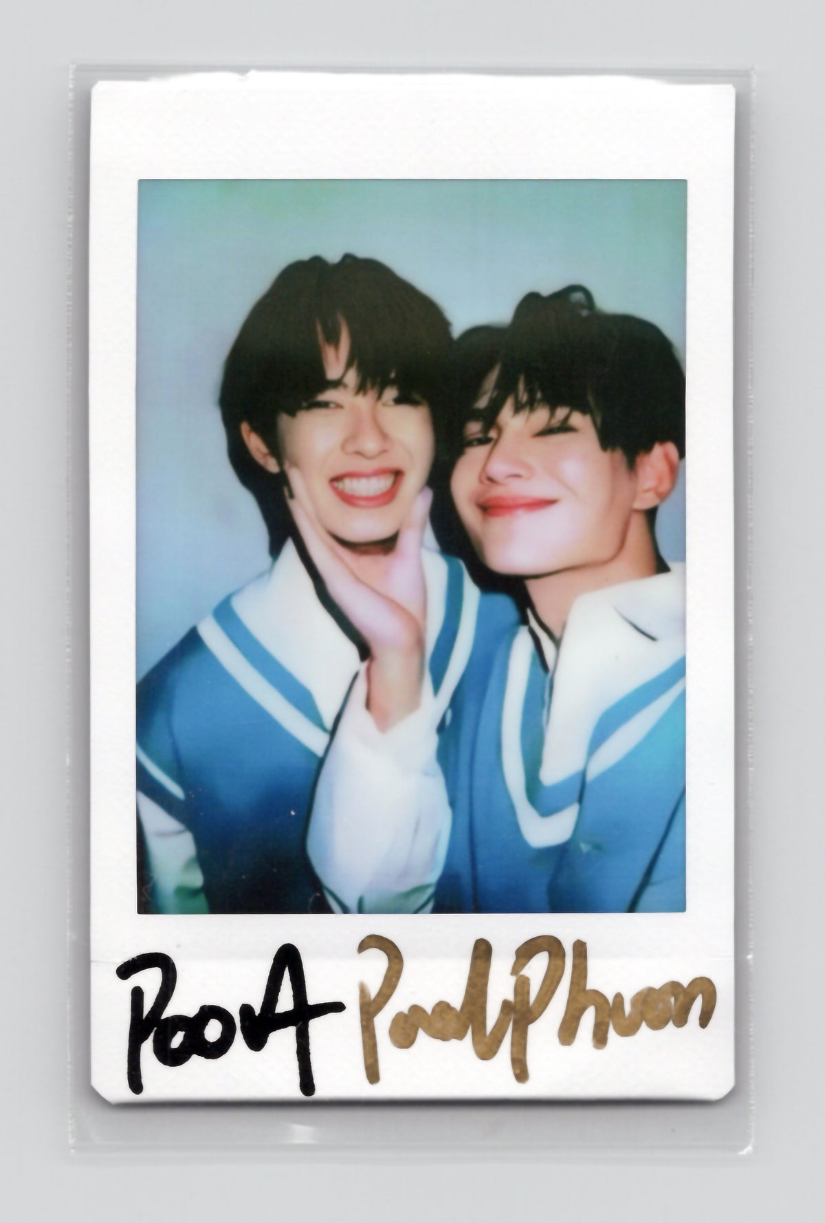 PoohPavel Cheer Magazine Signed Polaroid