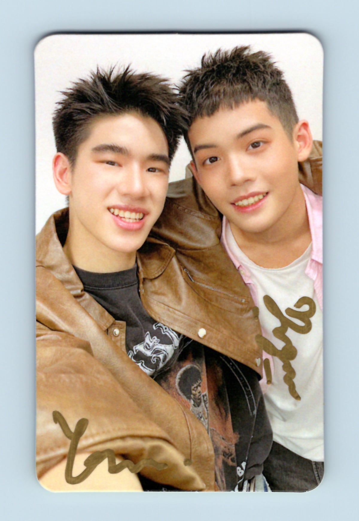 YujeenYugene Clash Crush Crisis Signed Polaroid